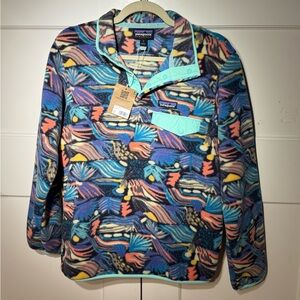 Incredibly Sweet Sz S BNWT Limited Edition Patagonia Synchilla Pullover Snap-T